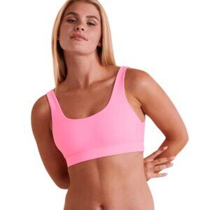 Kulanis Kinis pink Barbie bralette bikini top size S